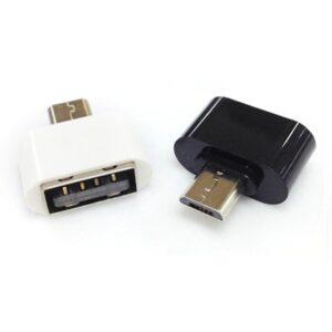 Inbyggd OTG Adapter, USB till micro USB, USB Type A, svart