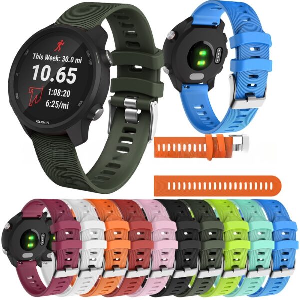 armband silikon Garmin Forerunner 245 / vivoactive 3/645