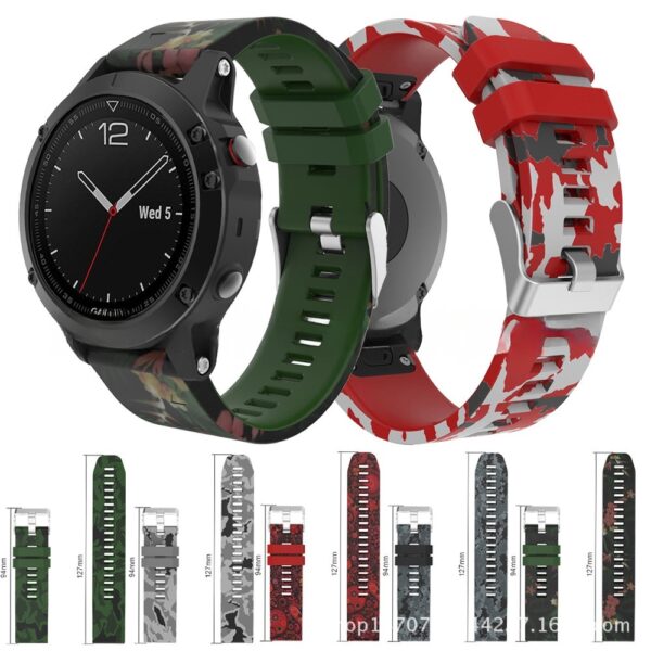 armband silikon Garmin Fenix 7pro / fenix 5 / forerunner 935