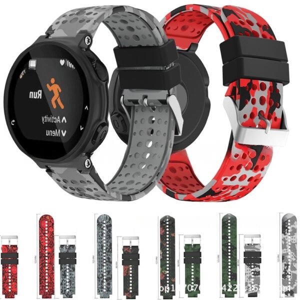 armband silikon Garmin Forerunner 220 230 235 620 Approach S20