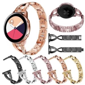 armband stål Samsung galaxy watch active X 20mm