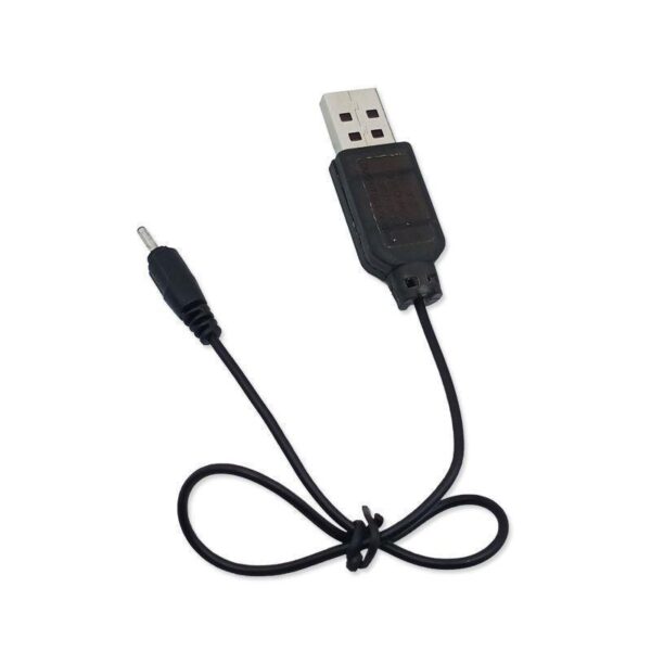 USB laddare kabel batteriladdare 3.7V 2.0mm 10cm