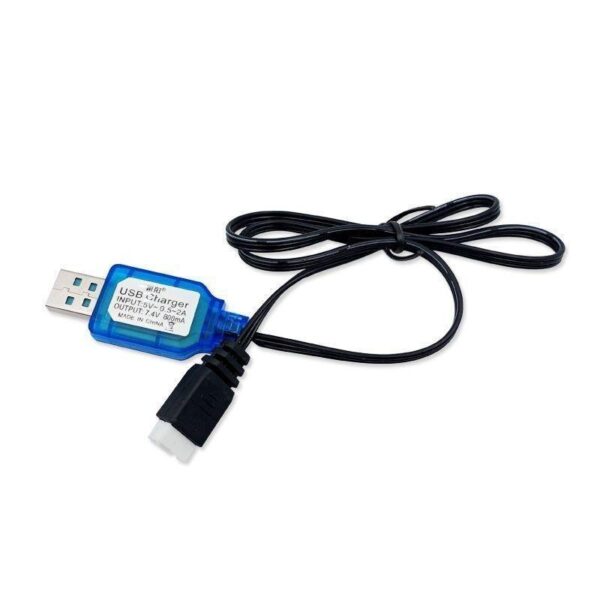 USB laddare kabel batteriladdare 7.4V XH-3P 800mA