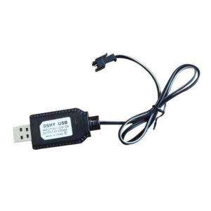 USB laddare kabel batteriladdare 6V SM-2P 60cm