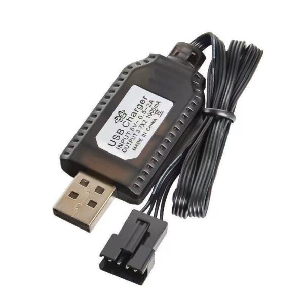 USB laddare kabel batteriladdare 7.4V SM-4P