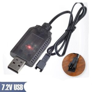 USB laddare kabel batteriladdare 7.2V