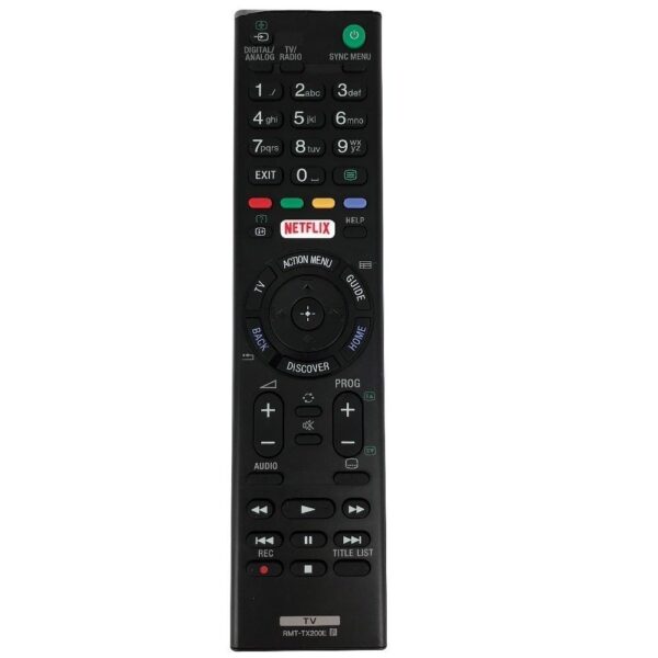 fjärrkontroll ersättning remote för SONY RMT-TX200E KD-65XD7505 KD-55XD7005