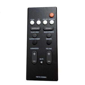 fjärrkontroll ersättning remote för Yamaha FSR78 ZV28960 YAS-106 YAS-207 ATS-1060