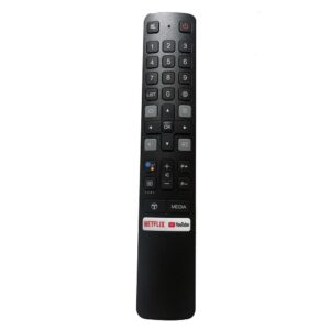 fjärrkontroll ersättning remote för TCL RC901V RC901V FMR1 Netflix Youtube