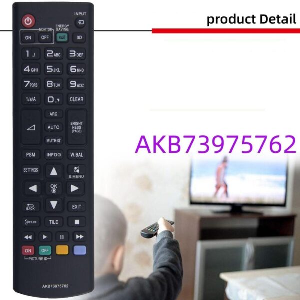 fjärrkontroll ersättning remote för LG AKB73975789 AKB73975762 5763