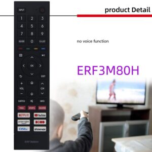 fjärrkontroll ersättning remote för Hisense ERF3G80H E M Y F L I J ERF3W80H ERF3A80