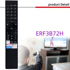 fjärrkontroll ersättning remote för Hisense ERF3B72H