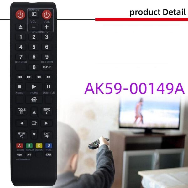 fjärrkontroll ersättning remote för Samsung DVD AK59-00149A AK59-00146A