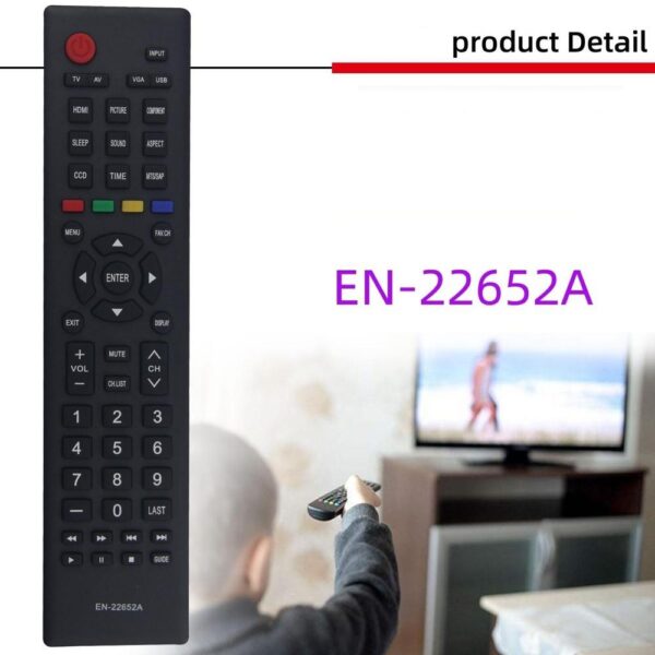 fjärrkontroll ersättning remote för Hisense ER EN-22652A EN-22654CD