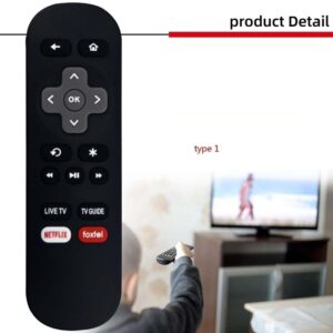 fjärrkontroll ersättning remote för TELSTRA TV ROKU1 2 3 4 5 6 7 NETFLIX