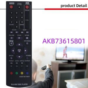 fjärrkontroll ersättning remote för LG DVD AKB73896401 AKB73615801 AKB33659510