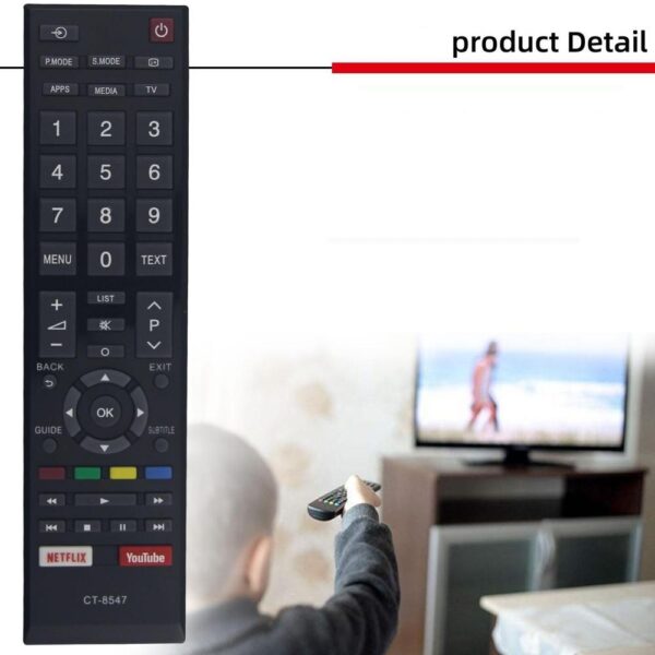 fjärrkontroll ersättning remote för Toshiba LED CT-8547 49L5865 55U5865 49L5865