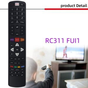 fjärrkontroll ersättning remote för JVC TCL RC311S RC311 FMI4 FM14 FUI1 11 FMI5