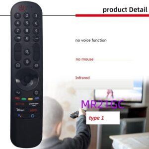 fjärrkontroll ersättning remote för LG AN- MR21GA MR21GC MR21N MR22GA