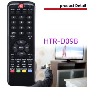 fjärrkontroll ersättning remote för Haier HTR-D09B D09 HD09 HD06 LE29F2320