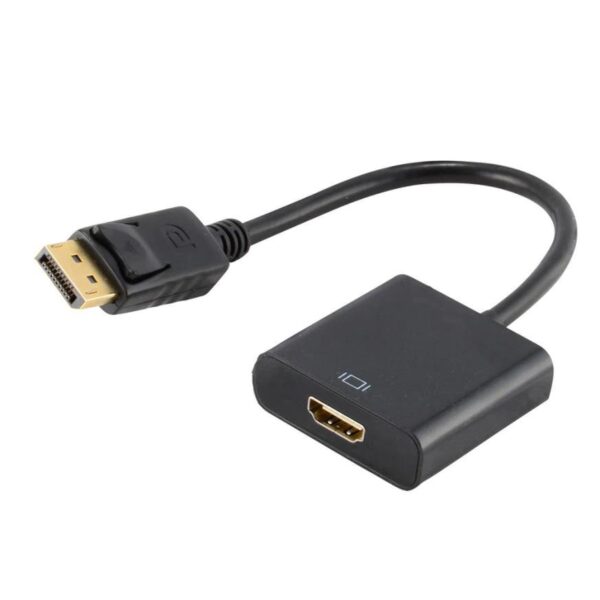 DisplayPort till HDMI adapter, 20-pin ha – ho, svart