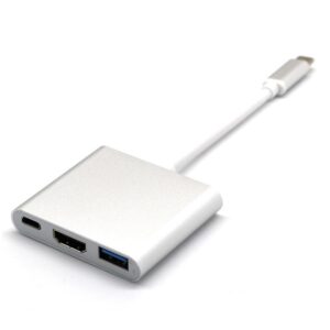 USB Type C Multiport adapter till USB-C HDMI och USB (PD)