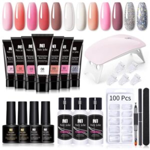 akrylnaglar naglar gelé polygel nail kit