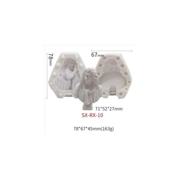 ljusform ljusformar DIY silikonform stearinljus SX-RX-10